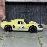 Loose Hot Wheels - Porsche 904 Carrera GTS - Yellow and Black