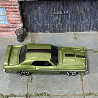 Loose Hot Wheels - 1969 Mercury Cougar Eliminator - Green and Black