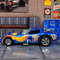 Loose Hot Wheels - Firebird Funny Car (1995 Chevy Emblem Error) - Blue and White Hot Wheels