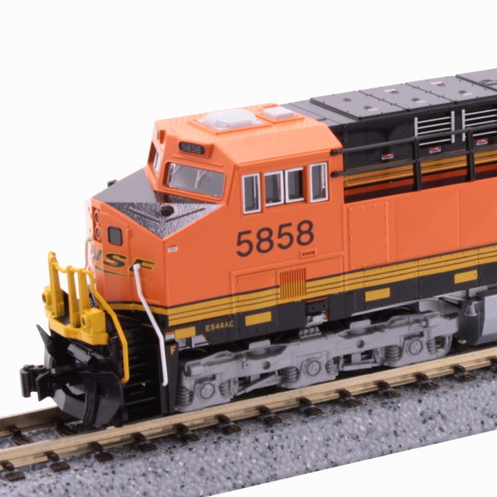 N ES44AC BNSF #5858 (Swoosh) (176-8958) exact product view 1