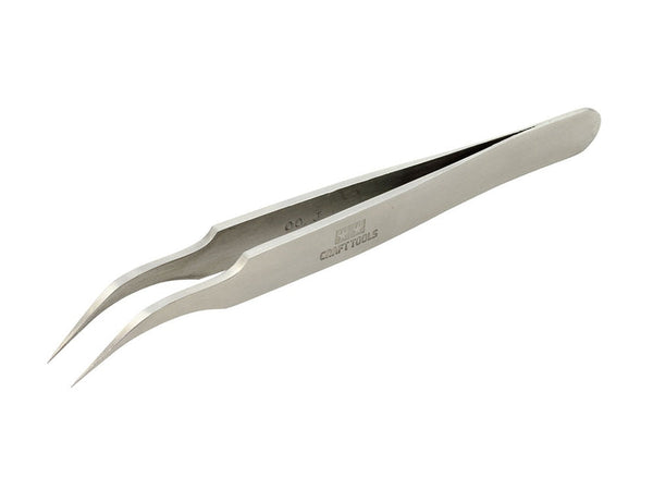 Tamiya Hg Angled Tweezers - 74047 — exact product view