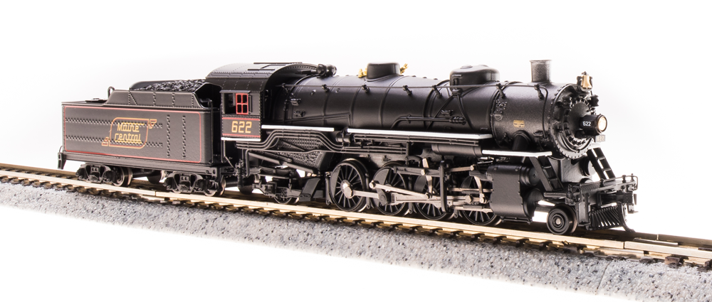 Broadway Limited Imports N 5973 USRA 2-8-2 Light Mikado, Maine Central #624 — manufacturer reference