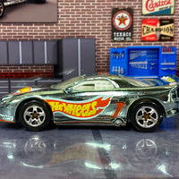 Loose Hot Wheels - 1992 Chevy Camaro Race Car (1995) - Chrome Hot Wheels