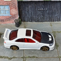 Loose Hot Wheels - Honda Civic SI - White and Carbon Fiber