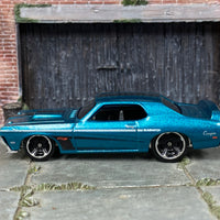 Loose Hot Wheels - 1969 Mercury Cougar Eliminator - Teal and Black