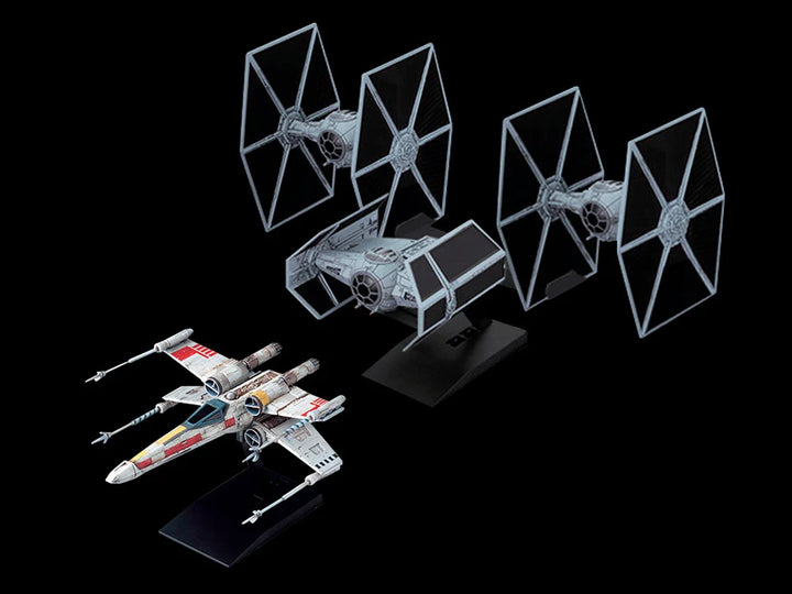Bandai Star Wars A New Hope Vehicle Model 020 Trench Run Model Kit Set — product view 1