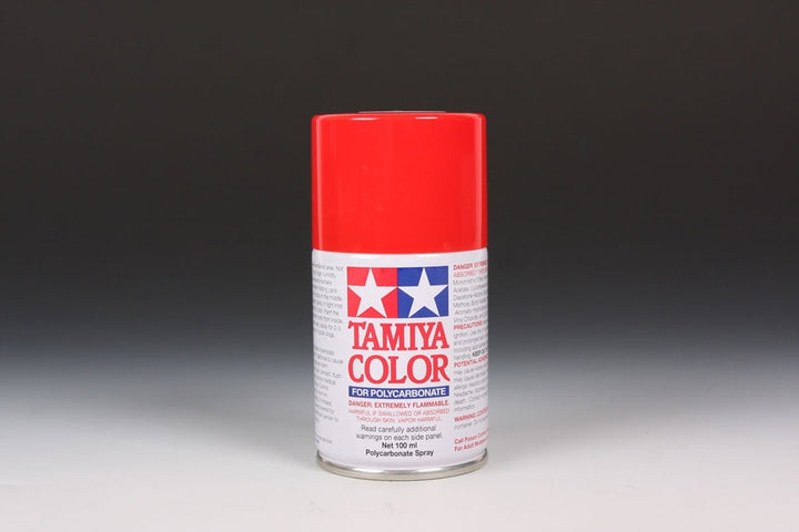 Tamiya PS-34 Bright Red Polycarbonate Spray Paint — exact product reference
