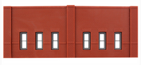 DPM N Scale Modulars System(TM) (Plastic) -- Street level Windows pkg(3); 3-1/2" Wide x 1-13/32" High (8.7 x 3.5cm) (60103) product view 3