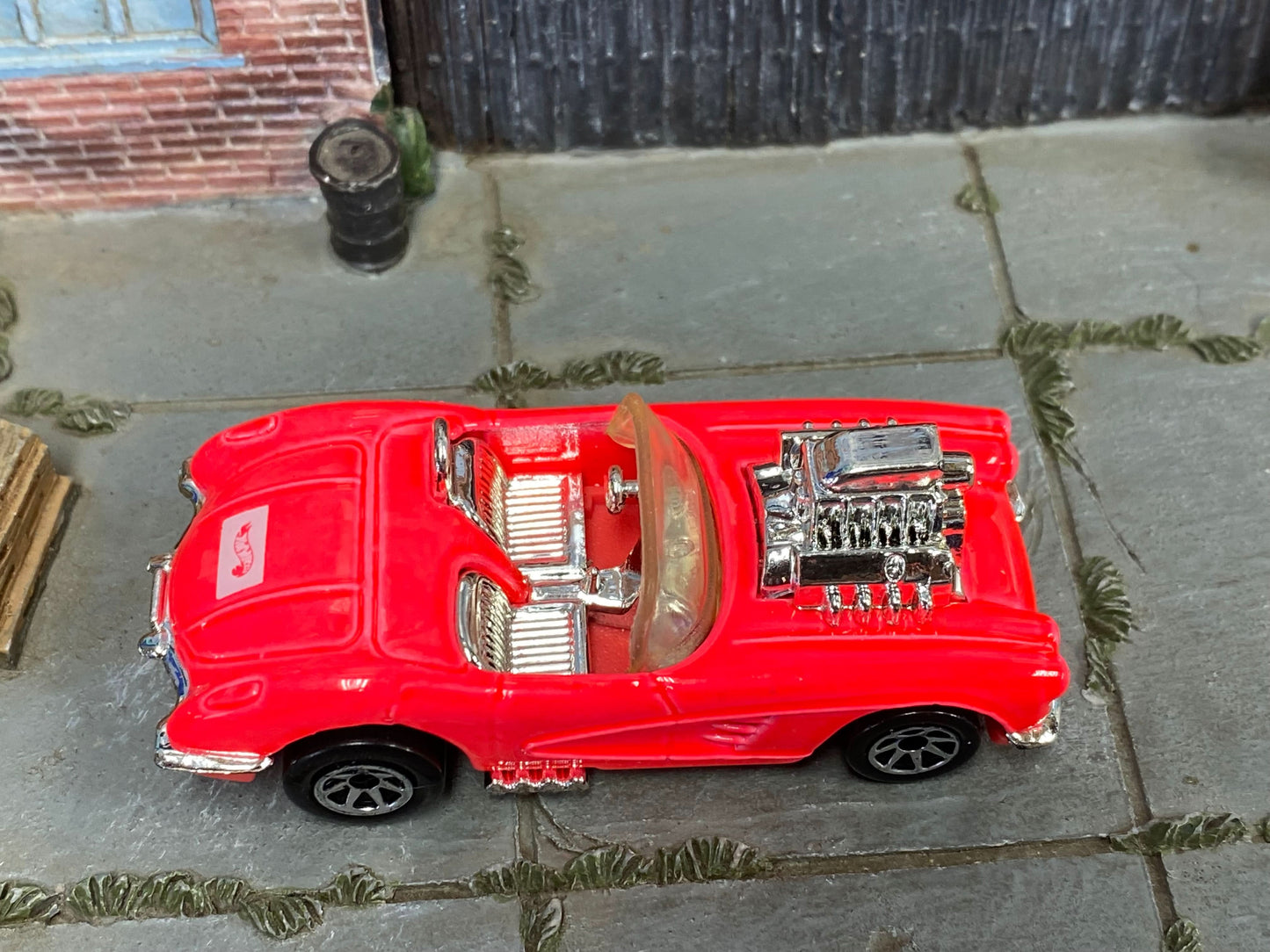 Loose Hot Wheels 1995 - 1958 Corvette - Pink