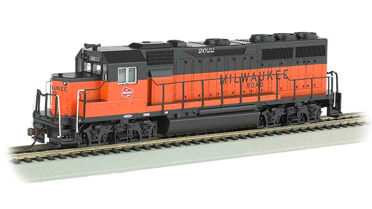 Bachmann HO EMD GP40 - Milwaukee Road #2022 — product view 1