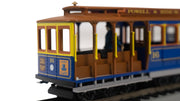 Bachmann HO Cable Car with Grip Man - Blue & Tan #16 — product view 2