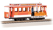 Bachmann HO Cable Car with Grip Man - Red & Gray #25 — product view 1