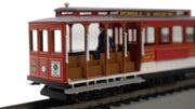 Bachmann HO Cable Car with Grip Man - Red & Gray #25 — product view 2