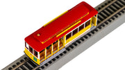 Bachmann HO Cable Car with Grip Man - Yellow & Red — product view 5