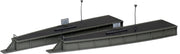 Kato 23-175 Unitrack Island Platform End B — N Scale, Left & Right– product image 1