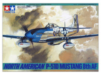 Tamiya 61040 North American P-51D Mustang 8th Air Force 1:48 - kit packaging