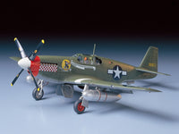 Tamiya 61042 North American P-51B Mustang 1:48 - assembled and painted model overall view