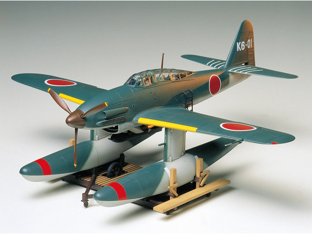 Tamiya 61054 Aichi M6A1 Seiran 1:48 - assembled and painted model overall view