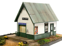 Banta Modelworks O Donkey Corners Depot Kit — completed model view 2
