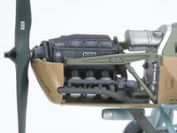 Tamiya 61100 Fieseler Fi 156C Storch 1:48 - assembled engine detail