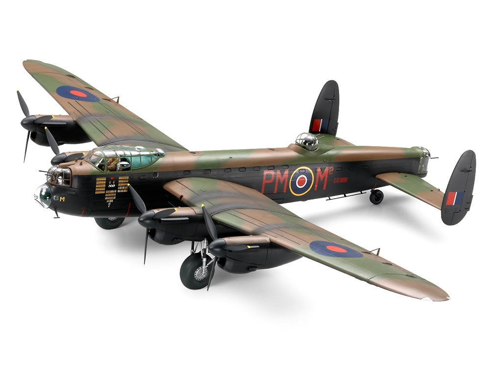 Tamiya 61112 Avro Lancaster B Mk.I/III 1:48 - assembled and painted model overall view