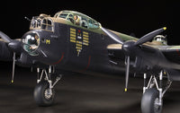 Tamiya 61112 Avro Lancaster B Mk.I/III 1:48 - assembled nose detail