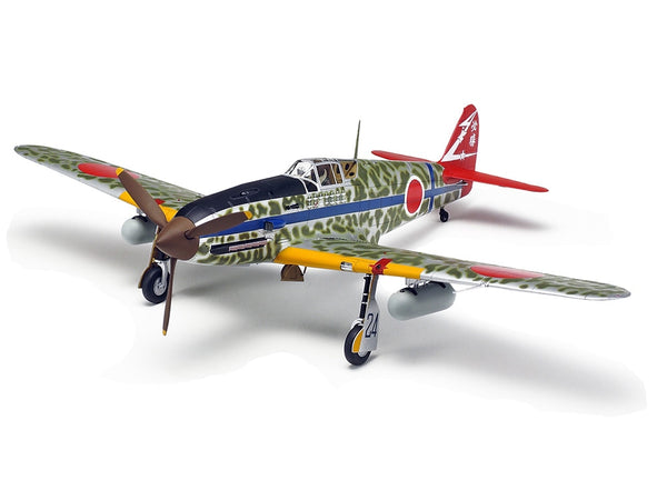 Tamiya 61115 Kawasaki Ki-61-Id Hien Tony 1:48 - assembled and painted model overall view