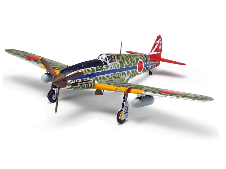 Tamiya 61115 Kawasaki Ki-61-Id Hien Tony 1:48 - assembled and painted model overall view