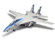 Tamiya 61118 Grumman F-14D Tomcat 1:48 — assembled and painted model overall view