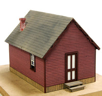 Banta Modelworks O Henry Tellers Law Office Kit — completed model view 3