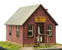 Banta Modelworks O Henry Tellers Law Office Kit — completed model view 1