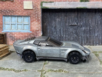 Assembled unpainted El Segundo Coupe DIY kit, side view