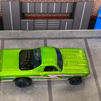 Loose Hot Wheels - 1968 Chevy El Camino - Green