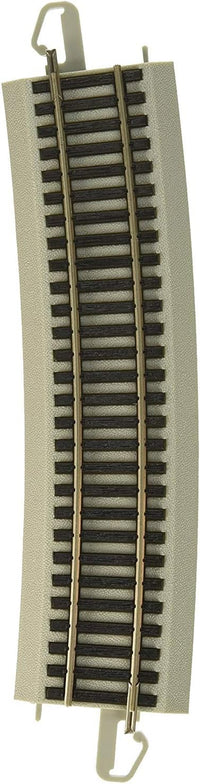 Bachmann 44509 detail of one HO 33.25-inch-radius 12-degree curved section from the four-pack