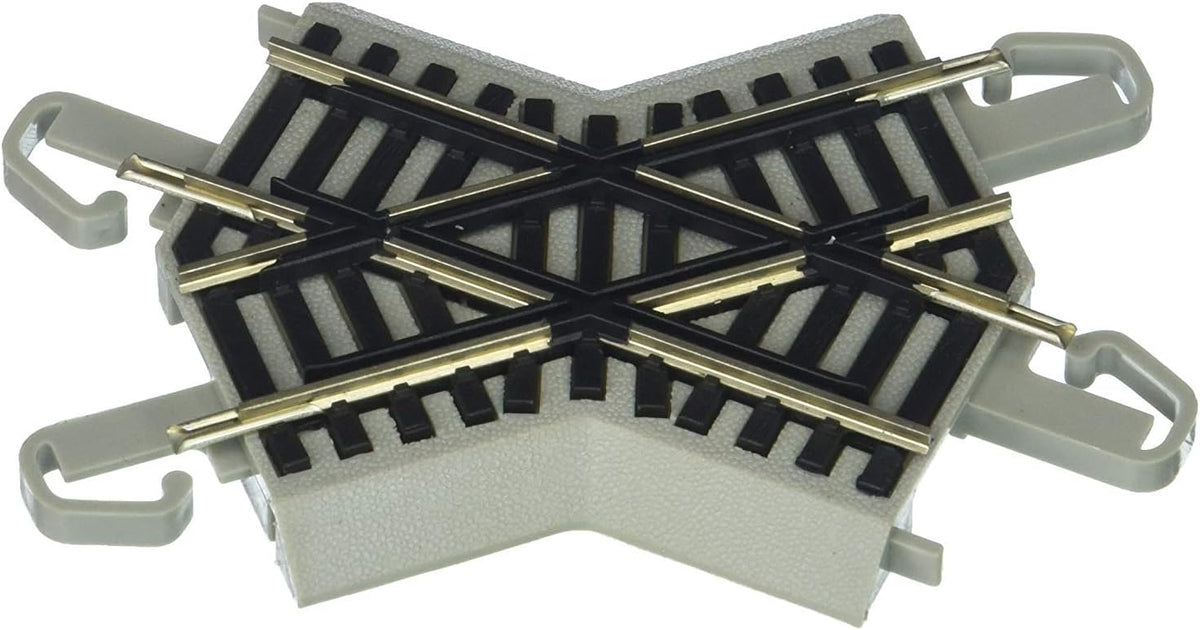 Bachmann 44543 HO 45-degree nickel silver E-Z Track crossing