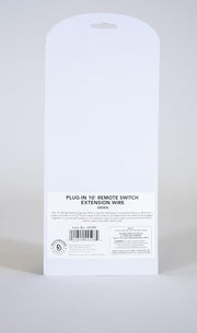 Bachmann 44598 remote switch extension wire, rear package label