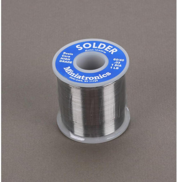 Miniatronics 1064016 Rosin Core Solder, 60/40 (16oz) — exact product view
