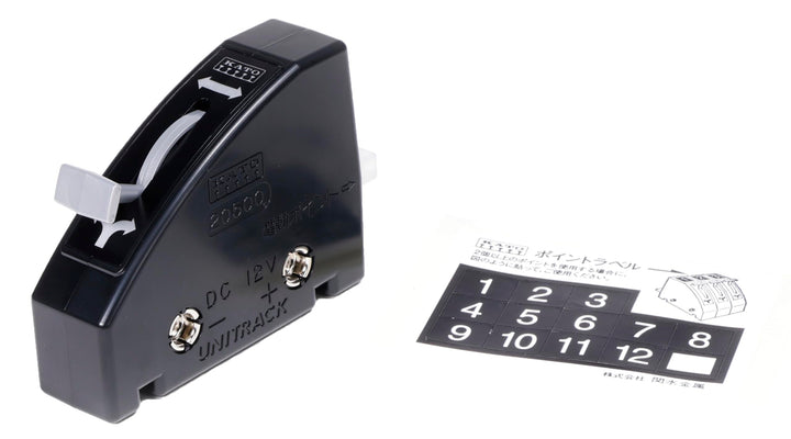 Turnout Control Switch (Black) (24-840BK) exact product view 1