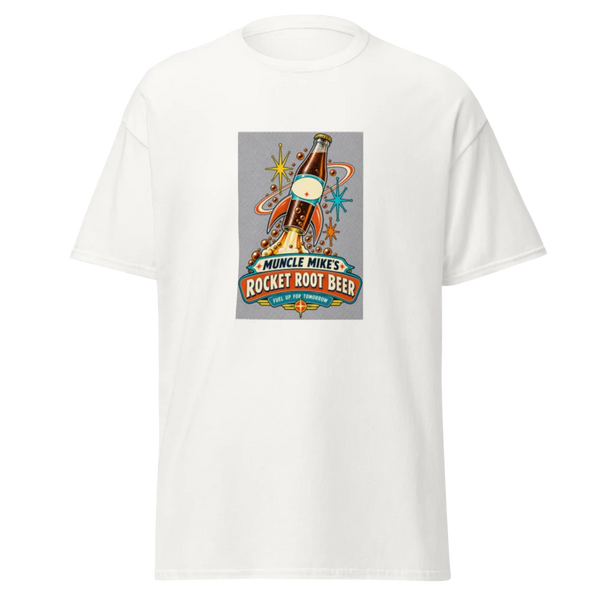 Rocket Root Beer T-Shirt – Gildan 5000 — product mockup