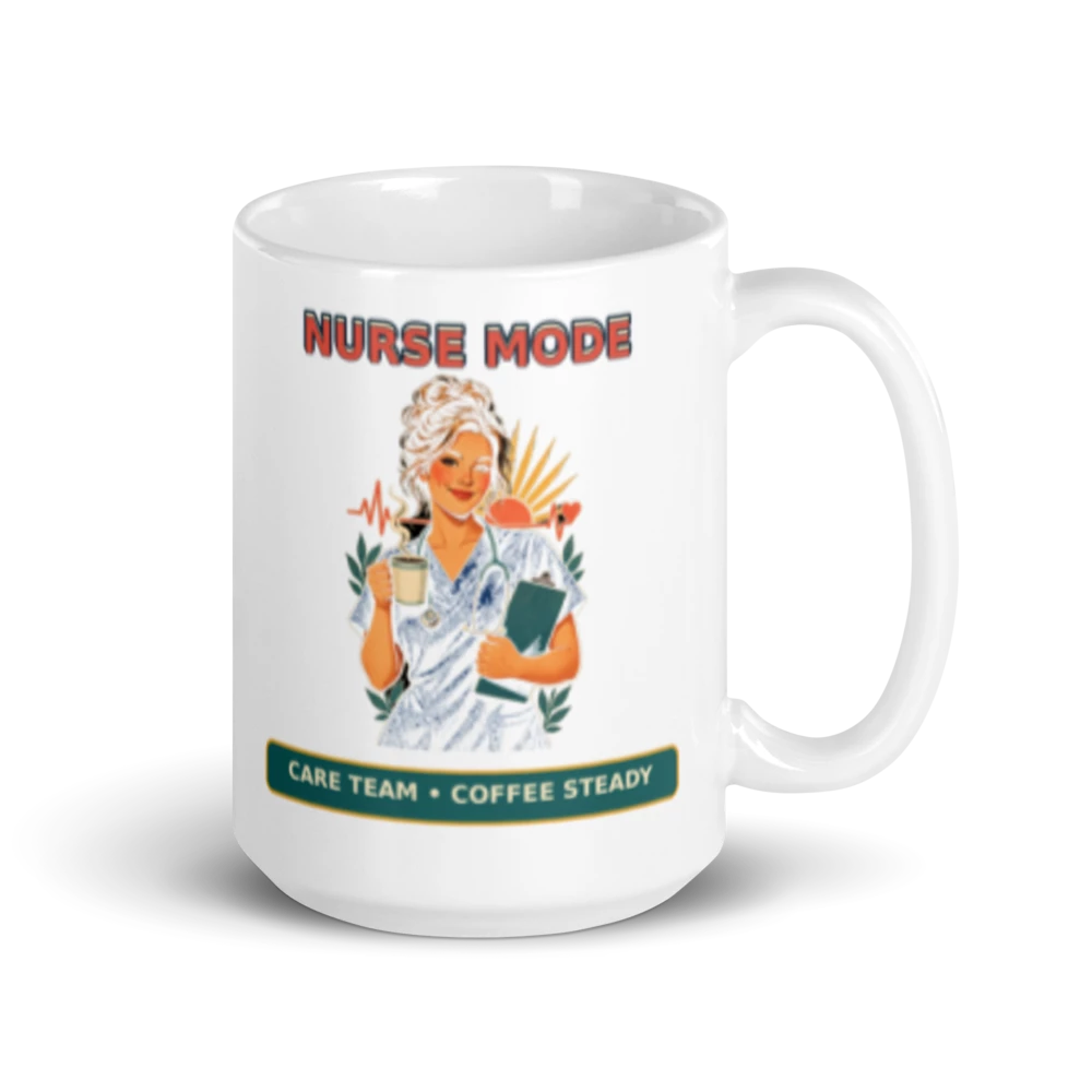 Nurse Mode Care Team Coffee Steady Mug product mockup