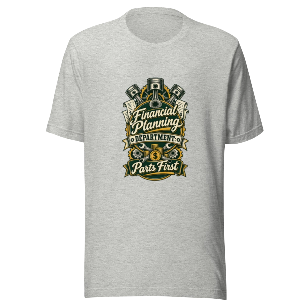 Coffee First Test Drive Second Car Lover unisex T-shirt product mockup