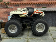 Loose Hot Wheels Monster Jam - Monster Truck - Monster Mut - White and Black
