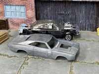 1970 Dodge Charger DIY custom Hot Wheels kit, alternate components view