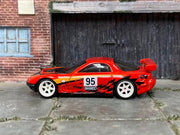 1995 Mazda RX-7 Drift Hot Wheels diecast actual item photo 3 of 4
