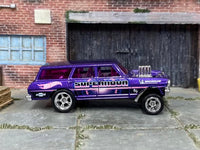 1964 Chevy Nova Wagon Gasser custom Hot Wheels, actual item front view