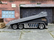 Back Slider Satin Black Hot Wheels diecast actual item photo 1 of 4