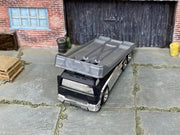 Back Slider Satin Black Hot Wheels diecast actual item photo 4 of 4
