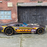 Loose Hot Wheels - Nitro Doorslammer Race Car - Purple