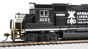 Bachmann HO EMD GP40 - Norfolk Southern #3053 (Operation Lifesaver) — product view 2