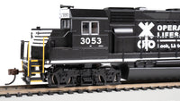 Bachmann HO EMD GP40 - Norfolk Southern #3053 (Operation Lifesaver) — product view 2